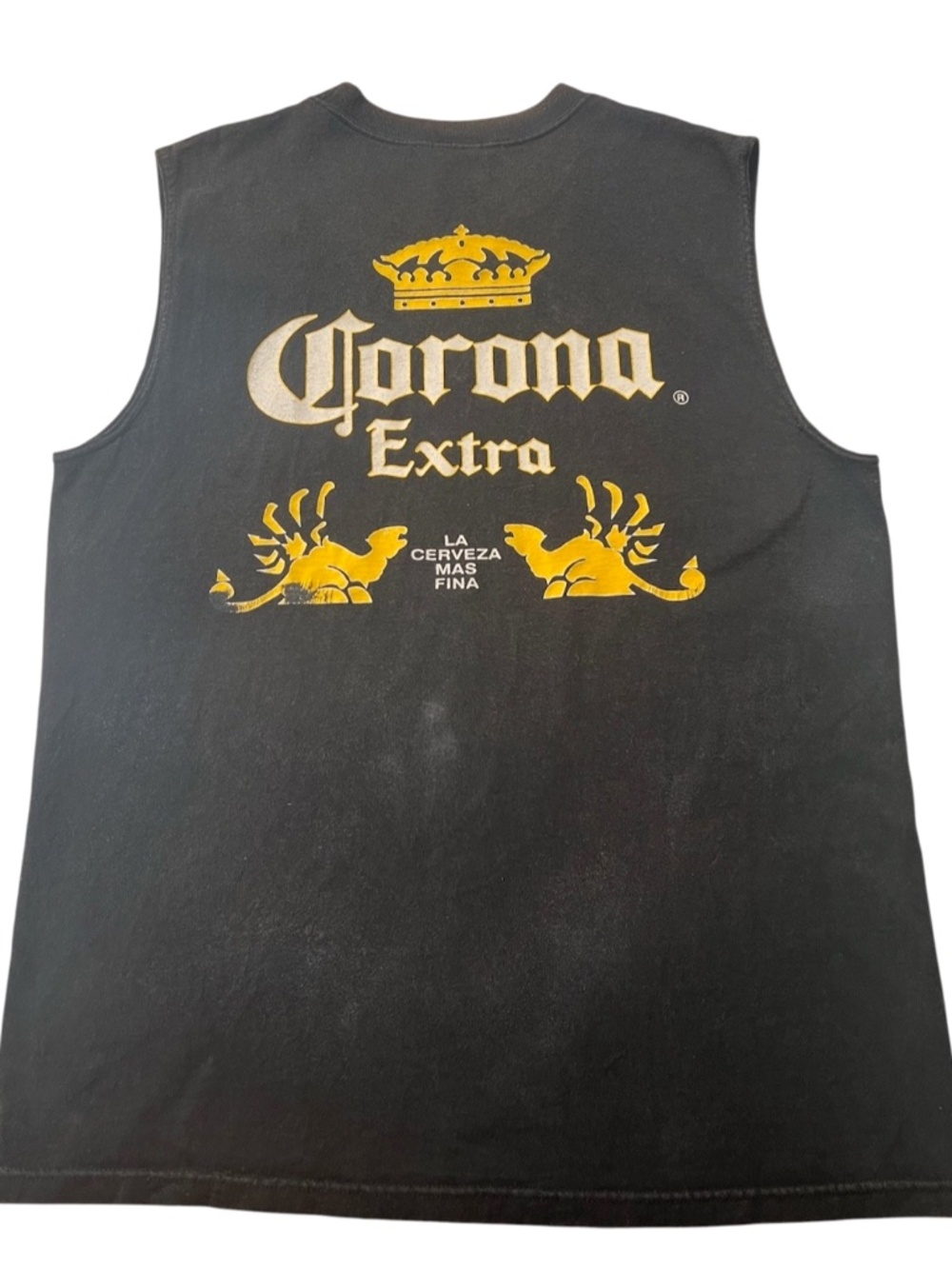 Officially Licensed Corona Extra Beer Cabo San Lucas Logo Summer Tank Top L